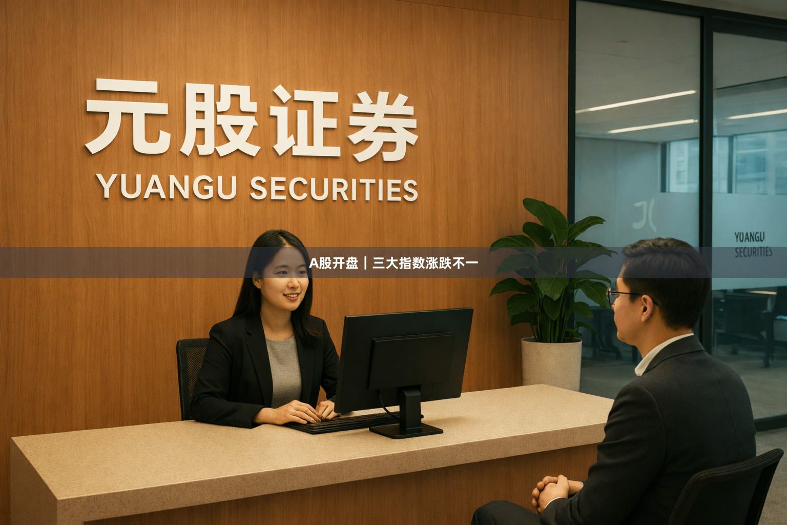 A股开盘|三大指数涨跌不一