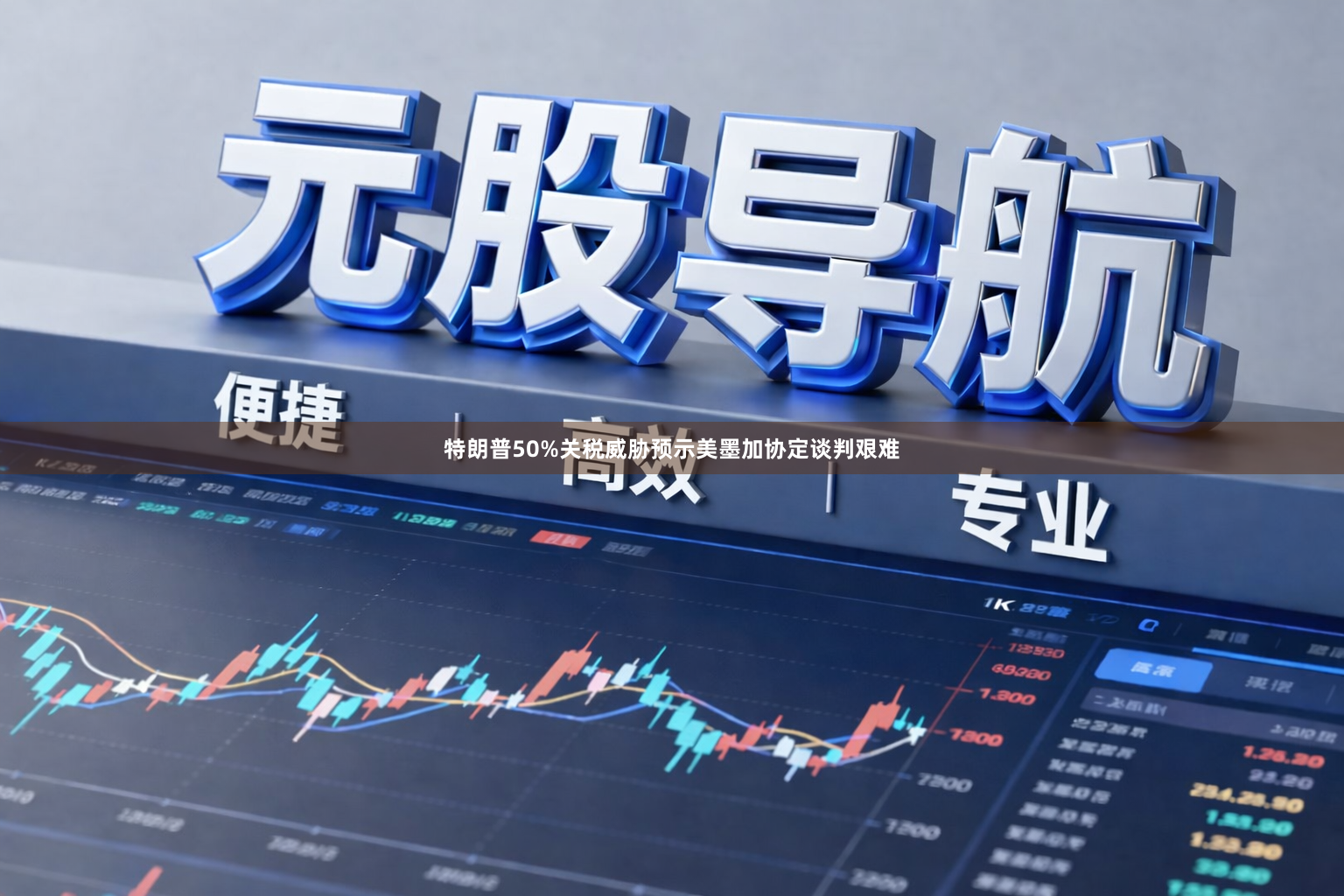 特朗普50%关税威胁预示美墨加协定谈判艰难