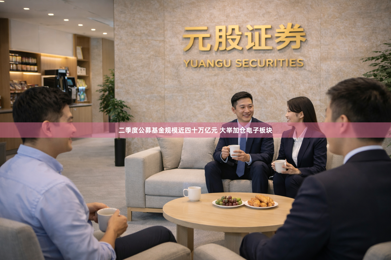 二季度公募基金规模近四十万亿元 大举加仓电子板块