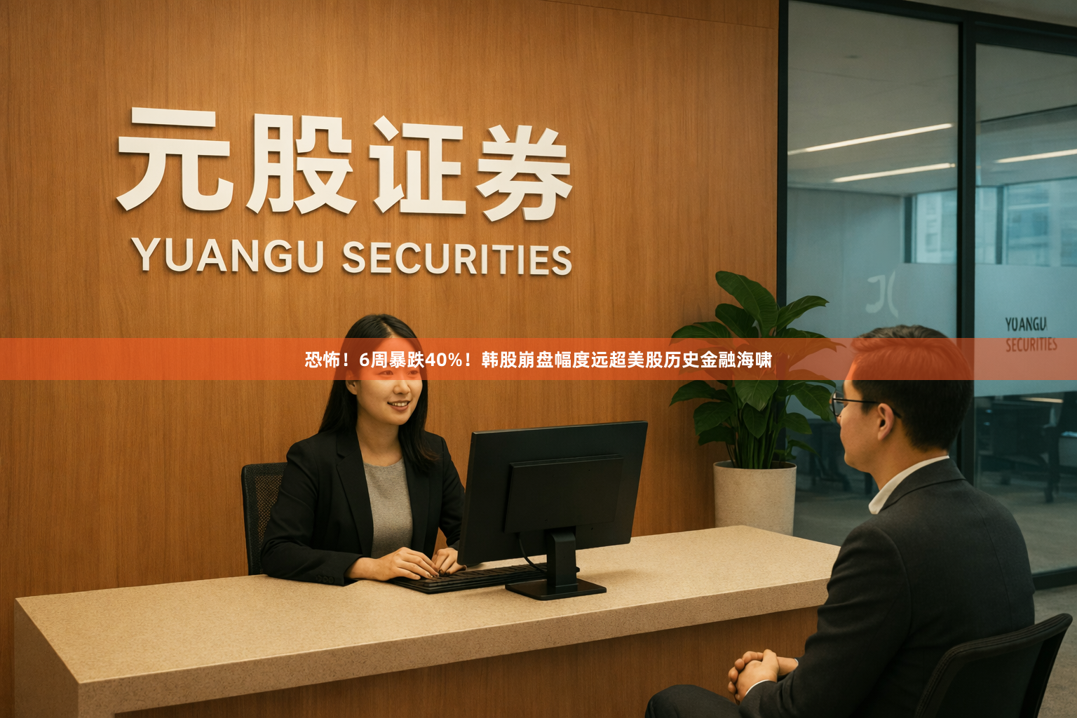 恐怖！6周暴跌40%！韩股崩盘幅度远超美股历史金融海啸