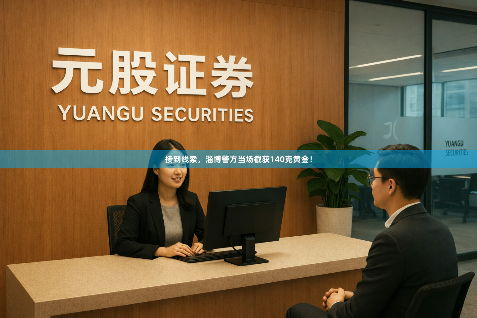 接到线索，淄博警方当场截获140克黄金！