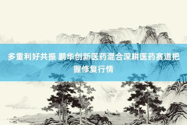 多重利好共振 鹏华创新医药混合深耕医药赛道把握修复行情