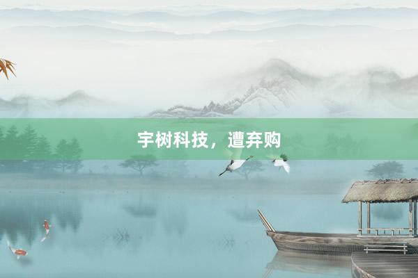 宇树科技，遭弃购