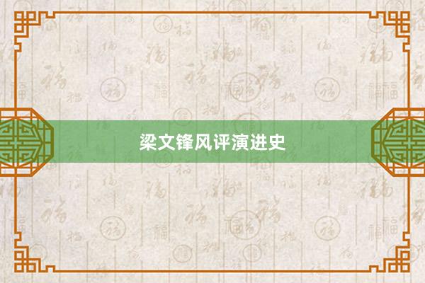 梁文锋风评演进史